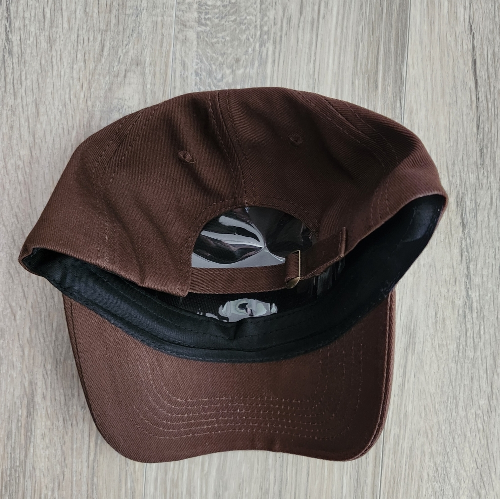 UNISEX 'Enthusiasm' Brown Cap - Picture 4 of 4